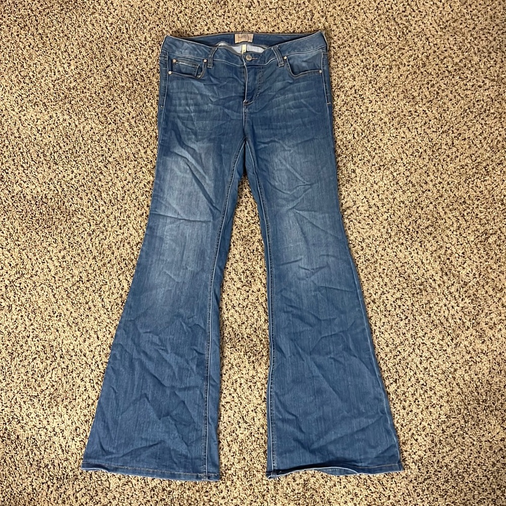 Celebrity Pink Flare Jeans